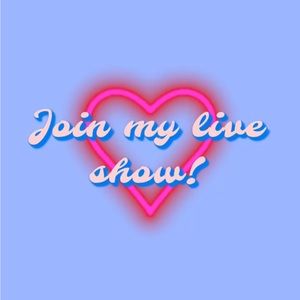 LIKE TO JOIN MY NEXT LIVE!!!